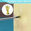 80 Pcs Self-Drilling Anchors, Anchor(0.47X1.57inch) and Screws for Heavy Duty,