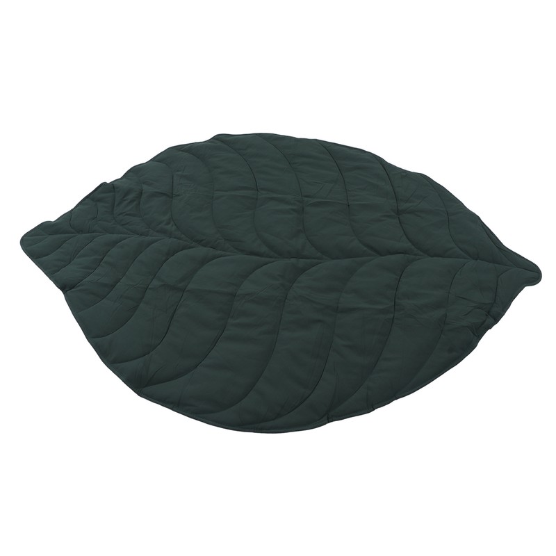 Leaf Shaped Rug Multipurpose Soft Comfortable Special Shaped Baby Crawling