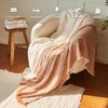 EASEON Throw Blanket for Couch-Soft Boho Bed Throw Blanket,Knitted Boho