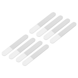 Ipetboom 8pcs Professional Nail File Nano Files Buffer Block Cuticle Pusher for Manicure Nail Art Surface Sanding