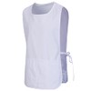 MISEMIYA KX-3301 Unisex Apron Cleaning Sanitary, White 68