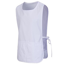 MISEMIYA KX-3301 Unisex Apron Cleaning Sanitary, White 68