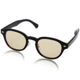 Eight Tokyo HCP-8Y-1 Driving Sunglasses, Men's, Light, Polarized Sunglasses, Sabae Lenses, black/light brown