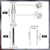 1Set Heavy Duty Expanding Ring Mandrel with Hex Allen Key