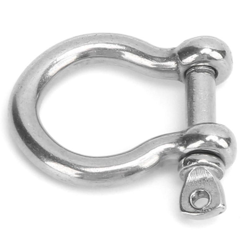 10pcs Bow Shackle Stainless Steel High Hardness D-Ring Anchor for