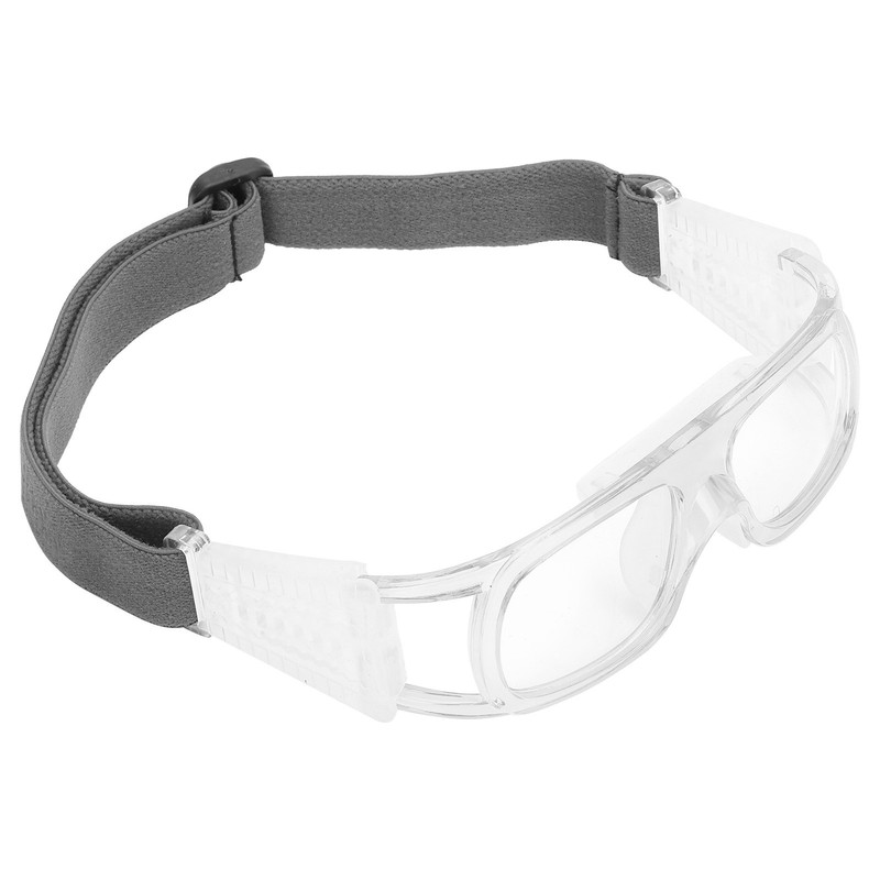 AntiExplosion Basketball Glasses Football Goggles UV Protection Sport Eyeglasses(White )