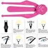 1PC Permanent Symmetrical Measuring Eyebrow Measuring Tool