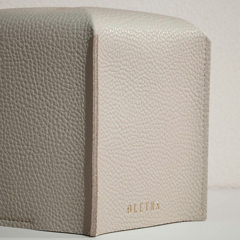 OLETHA Aesthetic Square Tissue Box Cover, Tissues Cube Box Holder,