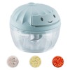 SAYIHEXIHE Garlic Chopper Mini Manual Hand Food Chopper for Kitchen