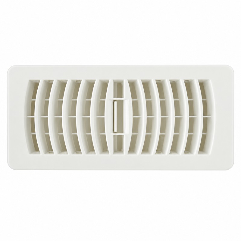 4x10in Floor Register Vent Cover for Home HVAC – Plastic
