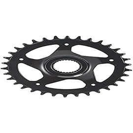 M-Wave Unisex Adult PD-DM-Gen4 E-Bike Chainring for Bosch GEN 4, for 1/2 x 3/32 & 11/128 Inch Chains, Chain Line 50 mm, Narrow Wide, Steel, Black, 15 x 15 x 1 cm
