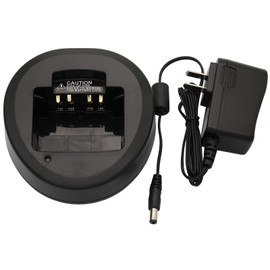 Karier CD-58 Desktop Charger Compatible for Vertex Radios VX-231 VX-261 VX-351 VX-354 VX-450 VX-451 VX-454 VX-459 EVX-531 EVX-534 EVX-539 FNB-V130LI FNB-V131LI FNB-V132LI FNB-V133LI FNB-V134LI