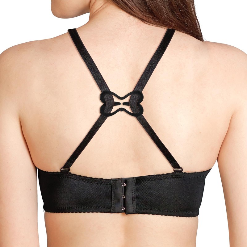 Mabor 16Pcs Racer Back Bra Clip Bra Strap Clips Bra