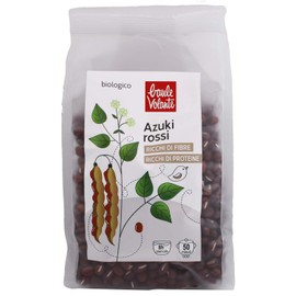 Baule volante Fagioli Azuki Rossi Biologici - Fagioli Giapponesi Naturali da Agricoltura Biologica - Ricchi di Proteine ​​e Fibre - Ideali per Zuppe, Insalate e Ricette Asiatiche