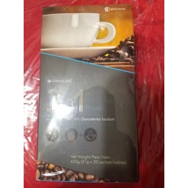 Ganocafe 3 in 1 enriched with Ganoderma lucidum 20 sachets by 21 g 12/2025 New