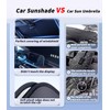 Custom-Fit for Lincoln Windshield Sun Shade, Car Sunshade Cover UV