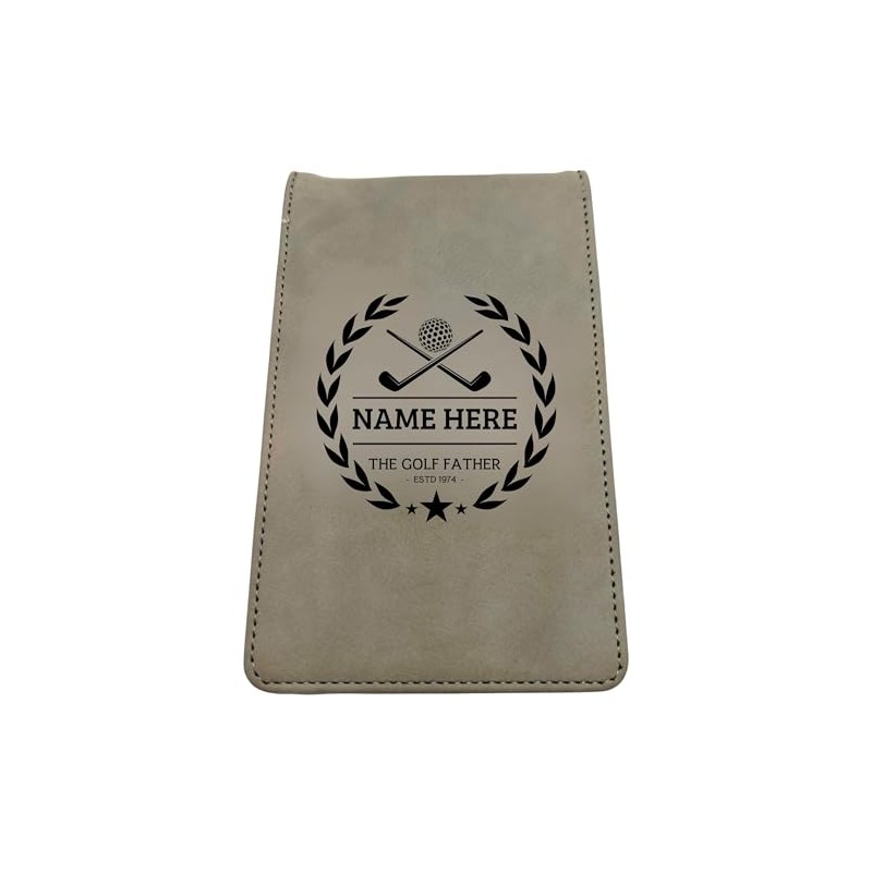 Golf Scorecard Holder (10 Fun Options) Add Golfers Name &