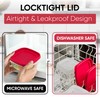 Replacement Lids for Rubbermaid Food Storage Containers - Fits 1/2-Cup