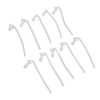 10pcs Hearing Dome Set with Tube Sound Amplifier Dome Set