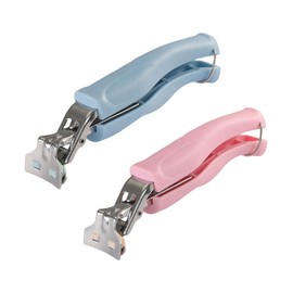 SPTECHMAKE Stainless Steel Anti-Scalding Hot Bowl Dish Plate Gripper Clips Tongs Clamp Holder for Moving Hot Plate or Bowls with Food Out from Instant Pot Microwave Oven (2, Blue，Pink)