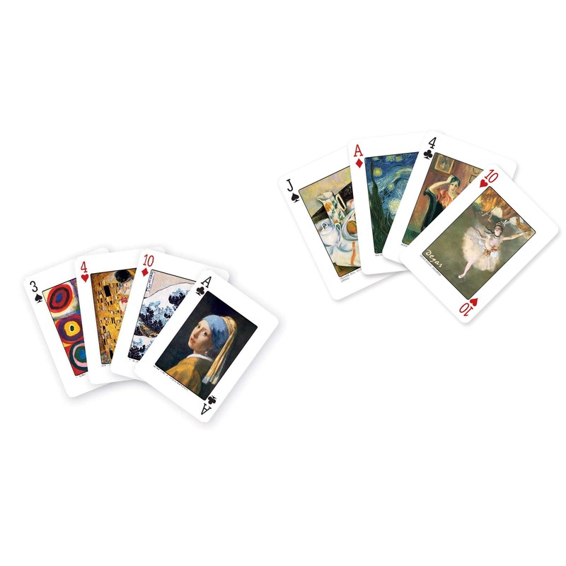 EuroGraphics Artist Playing Cards Set - Impressionism and Fine Art