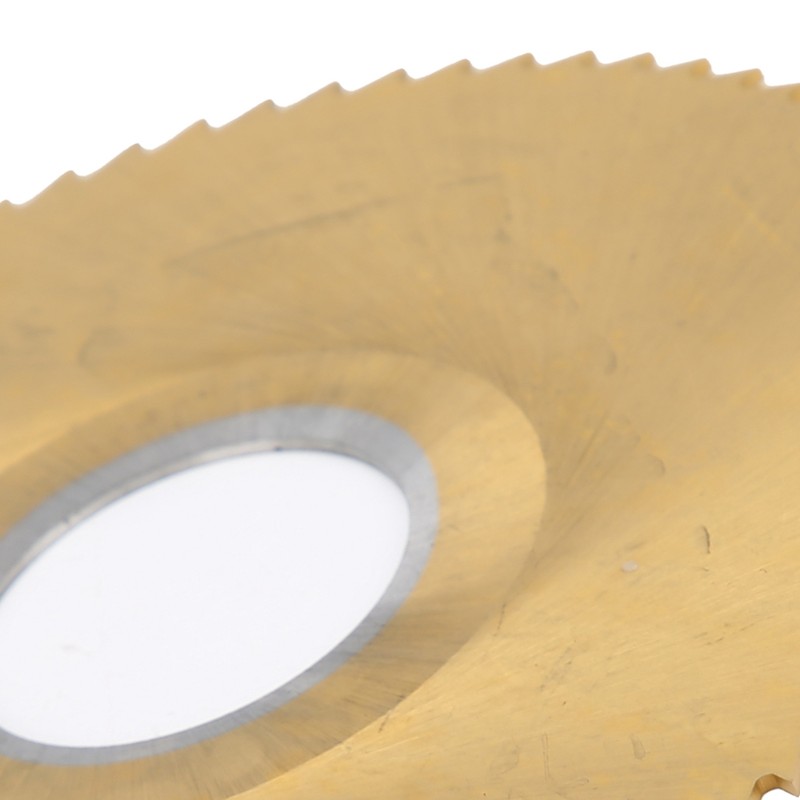 Circular Saw Blade 72 Teeth Ti Plated High Speed Steel