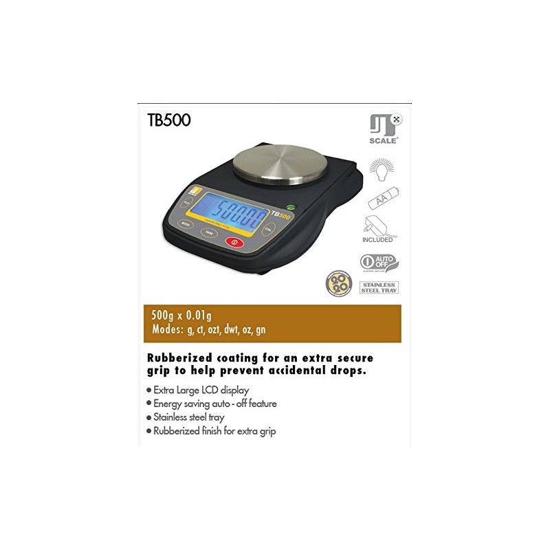 Jennings TB500 500g x 0.01g Digital Precision Scale