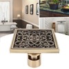 Floor Drain Antique Copper Shower Drain Kit for Home Hotel