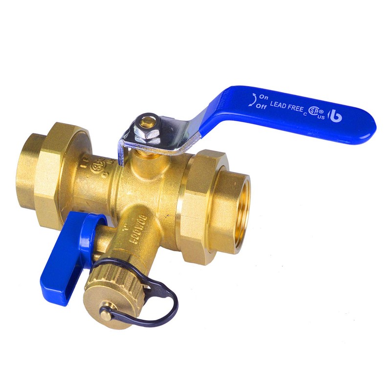 Hydro Master Tankless Water Heater Service Valve Kit with Pressure