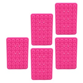 Diyeeni 40 Individual Suction Cups Silicone Adhesive Phone Holder, Cute and Convenient Double Sided Universal Mount, Ideal for Content Creators. ()