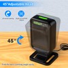 1D/2D Automatic Omnidirectional Desktop Wired USB Bar Code Scanner Reader,Plug