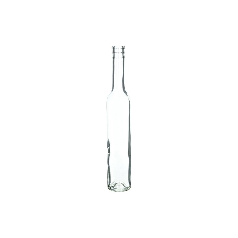 375ml Round Glass Flint Long Neck Bottle (Case of 12)