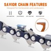 Savior 18 Inch Chainsaw Chain .325" Pitch, .063" Gauge, 68