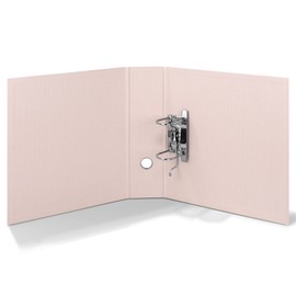 Rössler 1317452580 - S.O.H.O. Folder DIN A4 with lever mechanism, spine width 85 mm, powder, 1 piece
