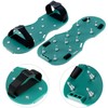 QWORK Self-Levelling Cement Tool Kit, Floor Construction Roller Spike Shoes,