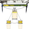 10L0L Universal Golf Cart 4 Panel Mirror for Yamaha EZGO