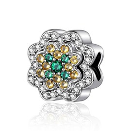 Simphman 2024 Graduation Charms Dangles Made of 925 Silver for Bracelets and Necklaces, Graduation Gift for Women, Girls, Family and Friends, Cubic Zirconia