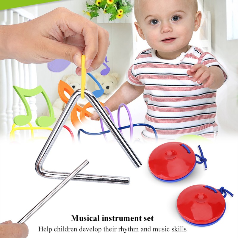 Kids Musical Instruments &amp; Percussion Toy Rhythm Bands Kit Set