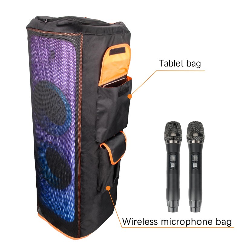 BXAXGX Compatible with JBL PartyBox 1000 Speaker Protective Cover, Double-Layer