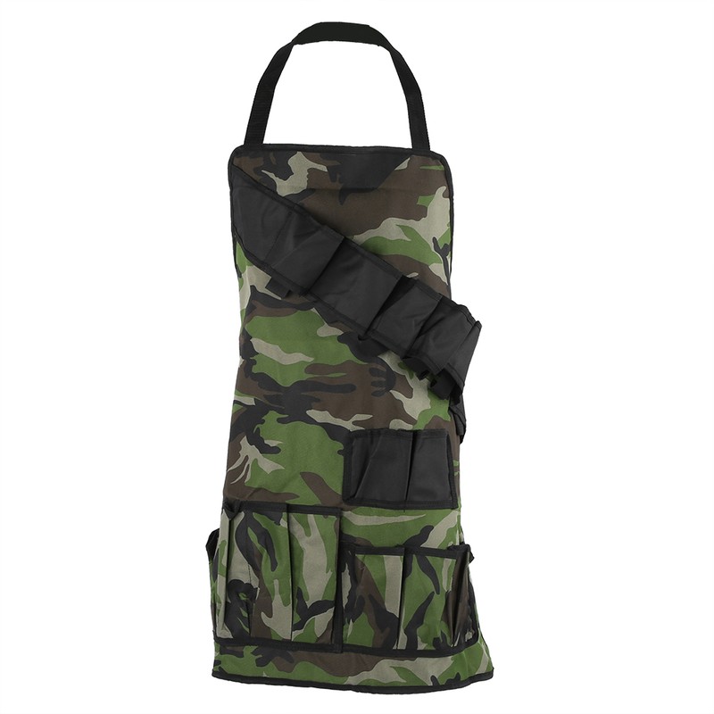 MultiFunction BBQ Apron Waterproof Dirt Resistant Cooking Apron with MultiPocket
