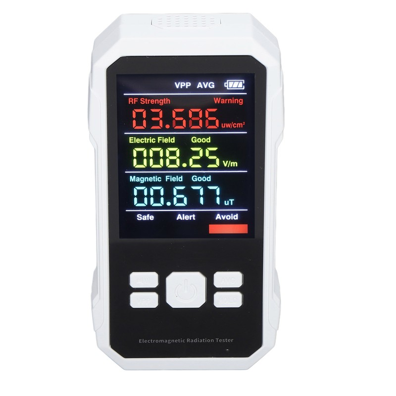 Electromagnetic Radiation Tester with Battery Handheld Digital High Frequency Radiation