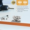 Furniware 2 Pieces 1/2 in Overlay Soft Close Concealed Hinge