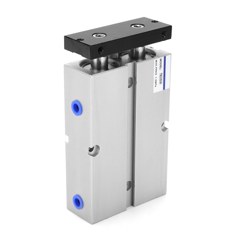 Air Cylinder TN25 Dual Shaft Rod Double Acting Pneumatic Components50