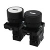 mxuteuk 1 NO Black 1 NO White momentary Switch Control