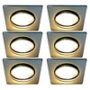 Trango® 1x Dimmable Recessed LED Square including 1x6 W LED