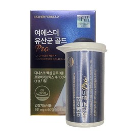 Esther Formula Yeo Esther Lactobacillus Gold Esther Formula Probiotics Yeo Esther Yeo Esther Yeo Esther Yeo Esther 1 unit / 여에스더 유산균 골드 에스더포뮬러 프로바이오틱스 여예스더 여예스터 여에스터 여애스더 1개