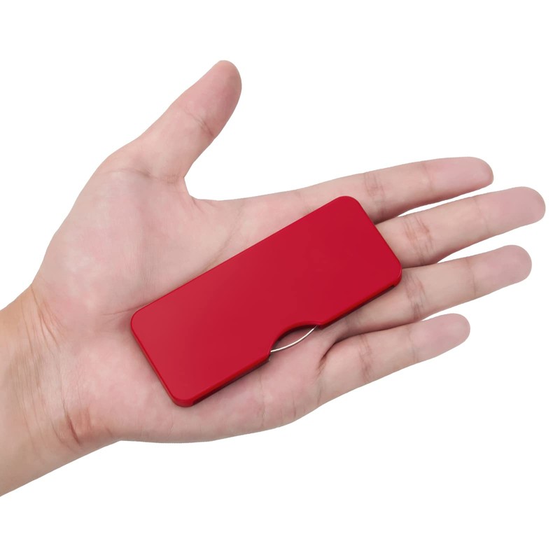 REAVEE 2 Pack Pinch Nose Clip on Reading Glasses Armless