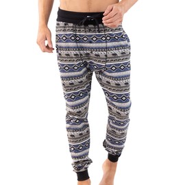 Lazy One Pajama Pants for Men, Cotton Long Johns for Men (Dead Tired, Small)