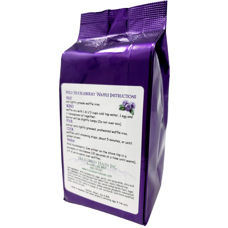 Wild Huckleberry Waffle Mix