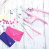 Plastic and Metal Snap Buttons with Snaps Pliers Set,300 Sets